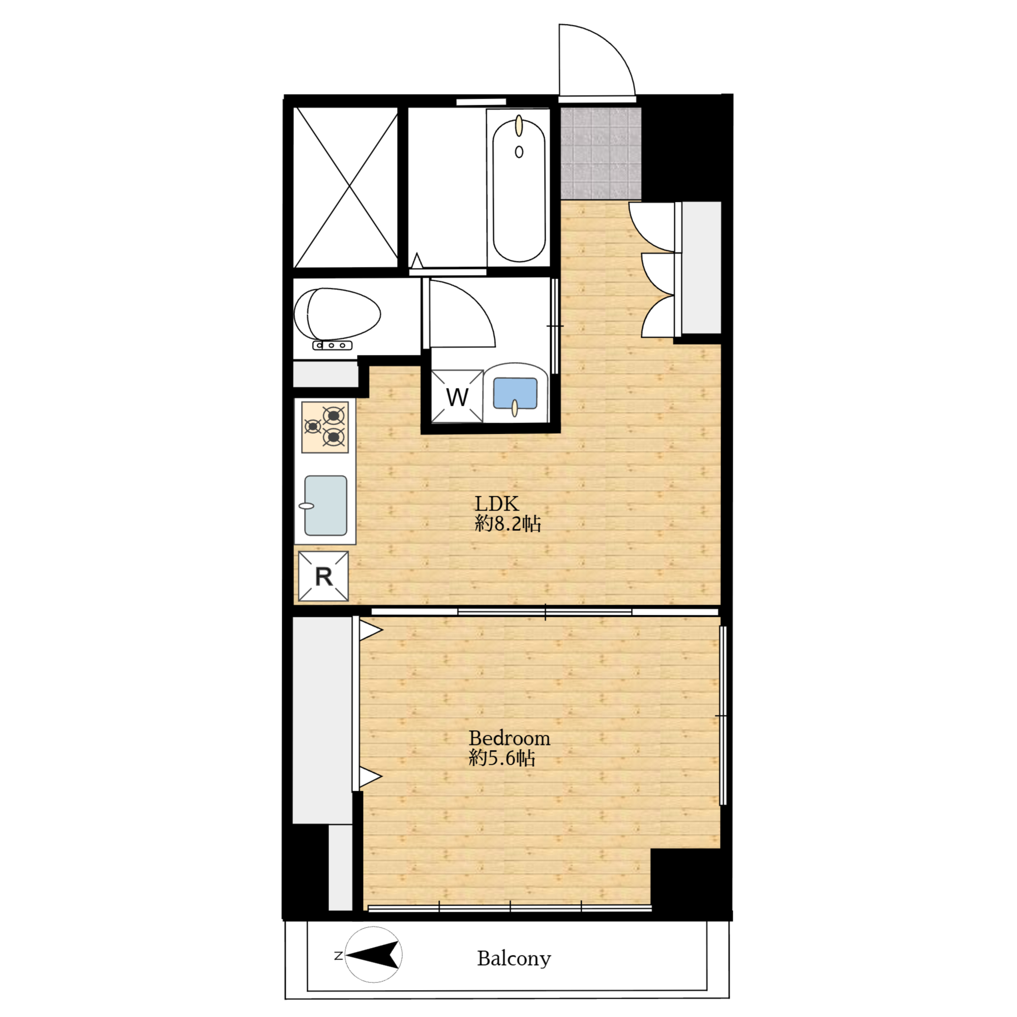 クレール菊川 901号室